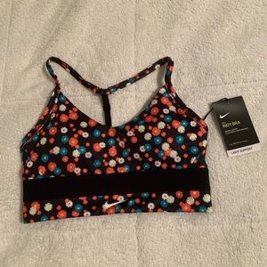 Nike Indy Bra with Cute Flowers